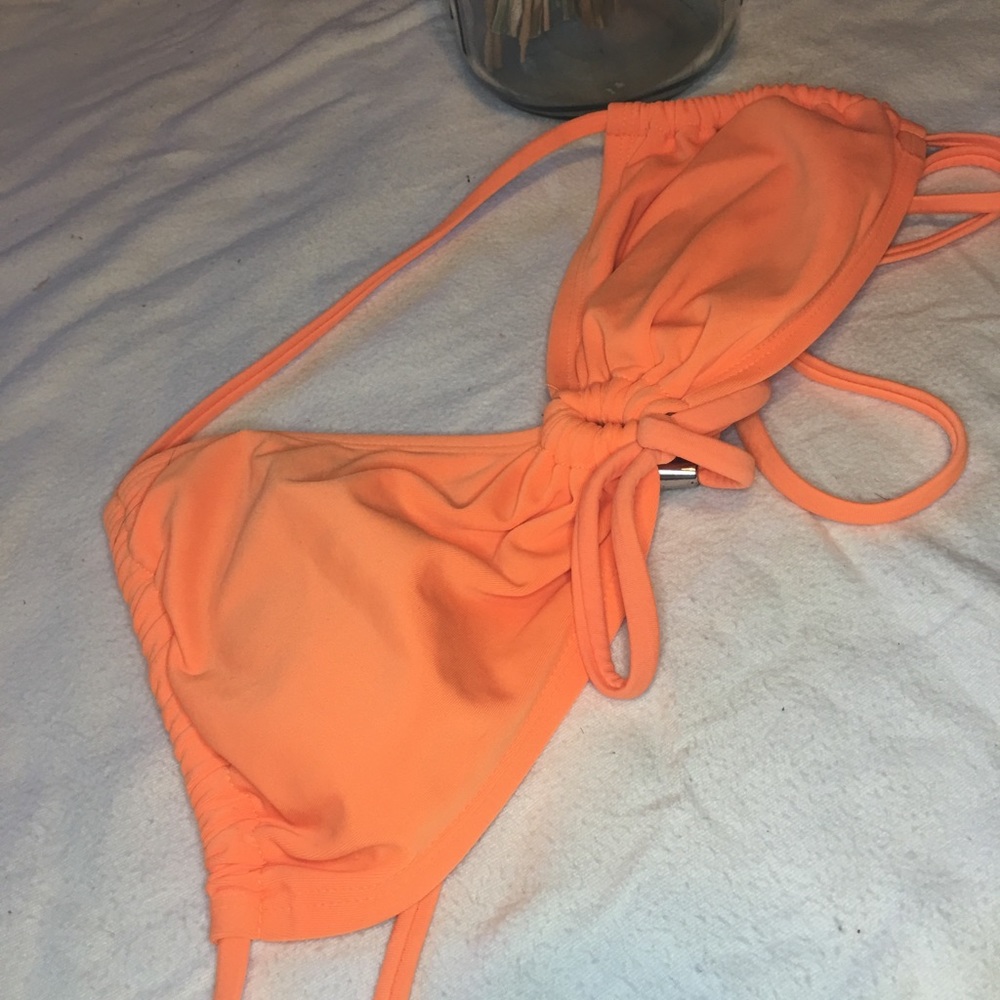 🧡 Orange Bikini Top